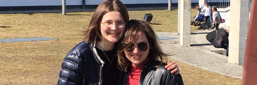 Bernadette Poindecker (links) mit ihrer Klavierbegleiterin Lilit Tumasova